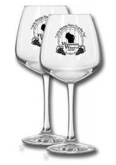 Win wine glasses for taking the Wisconsin Winery wine tasting tour.